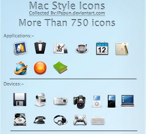 mac os icons download